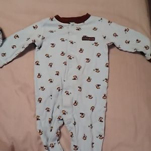 One PC footie baby pajamas
